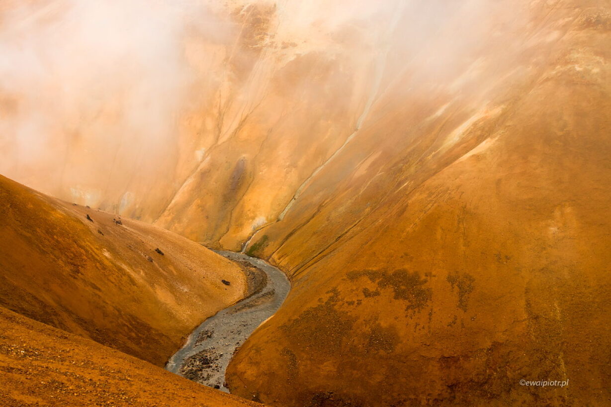 Kolorowe wzgórza Kerlingerfjoll, Islandia, ile trzeba chodzić na fotowyprawie
