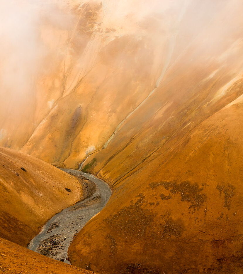 Kolorowe wzgórza Kerlingerfjoll, Islandia, ile trzeba chodzić na fotowyprawie