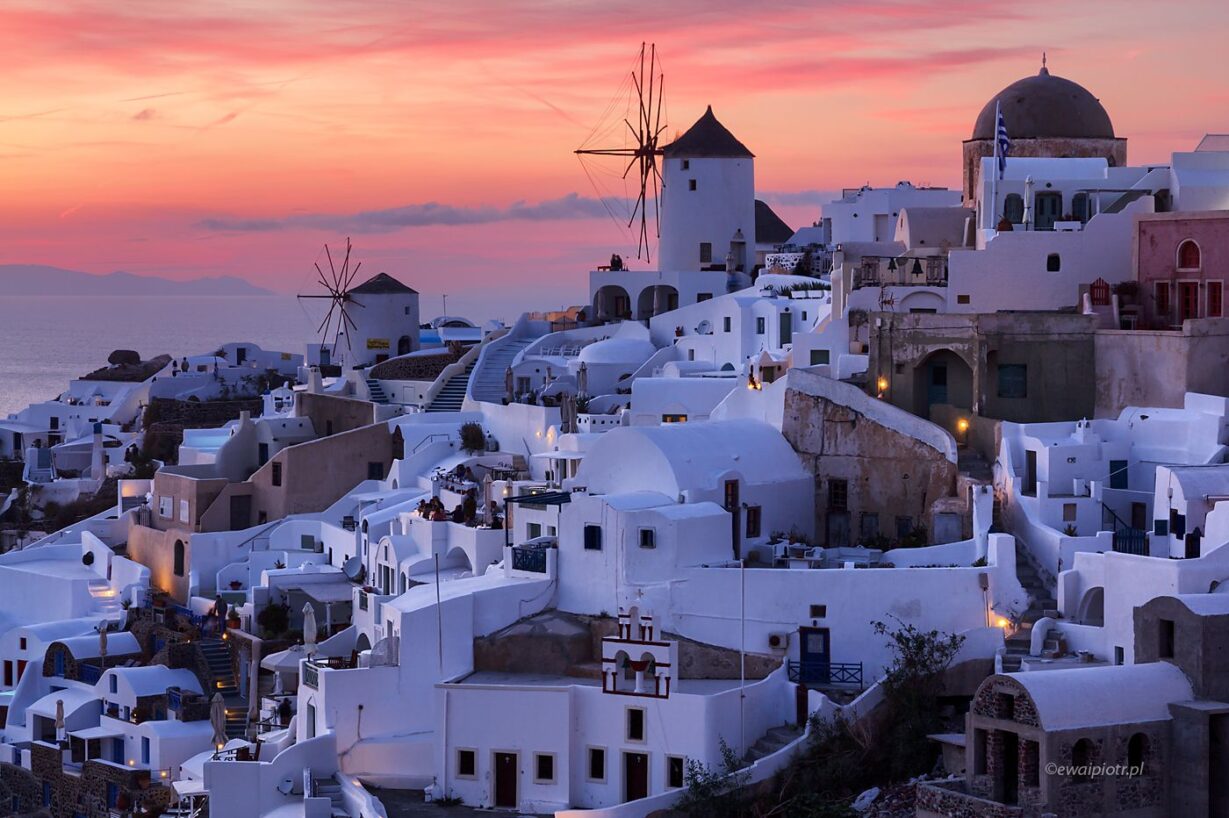 Zachód słońca na Santorini, fotowyprawa