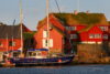 W porcie w Torshavn, Wyspy Owcze