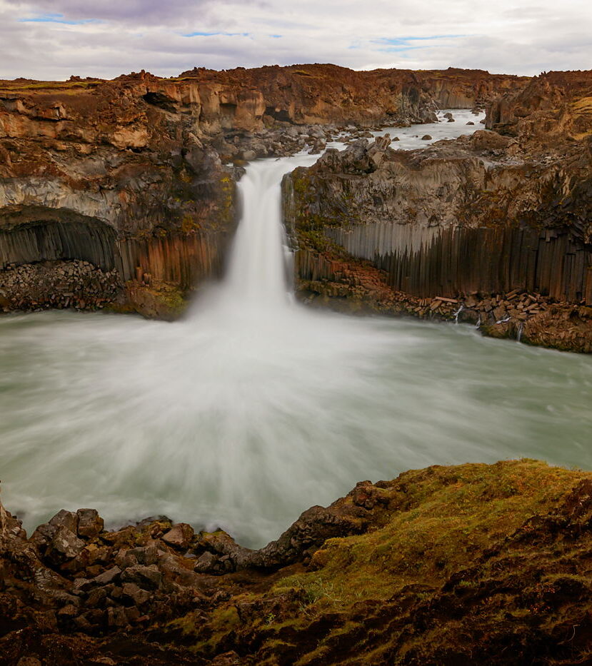 wodospad Aldeyjarfoss, Islandia
