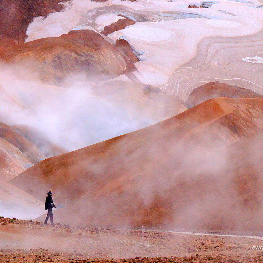 Wśród wzgórz Kerlingarfjoll, Islandia