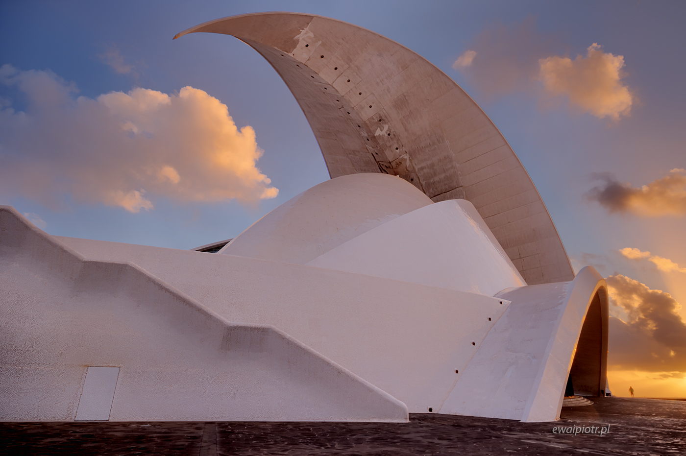 Auditorio de Tenerife, Teneryfa, Wyspy Kanaryjskie, wschód słońca, warsztaty fotograficzne
