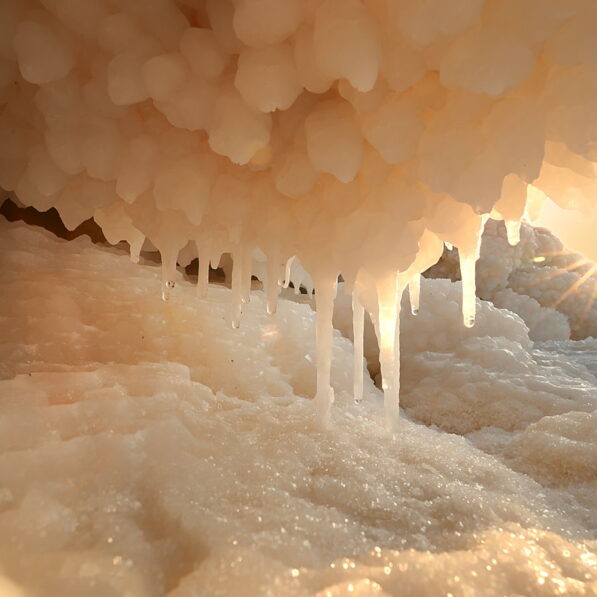 Solne stalagmity, Morze Martwe, Jordania, fotowyprawa