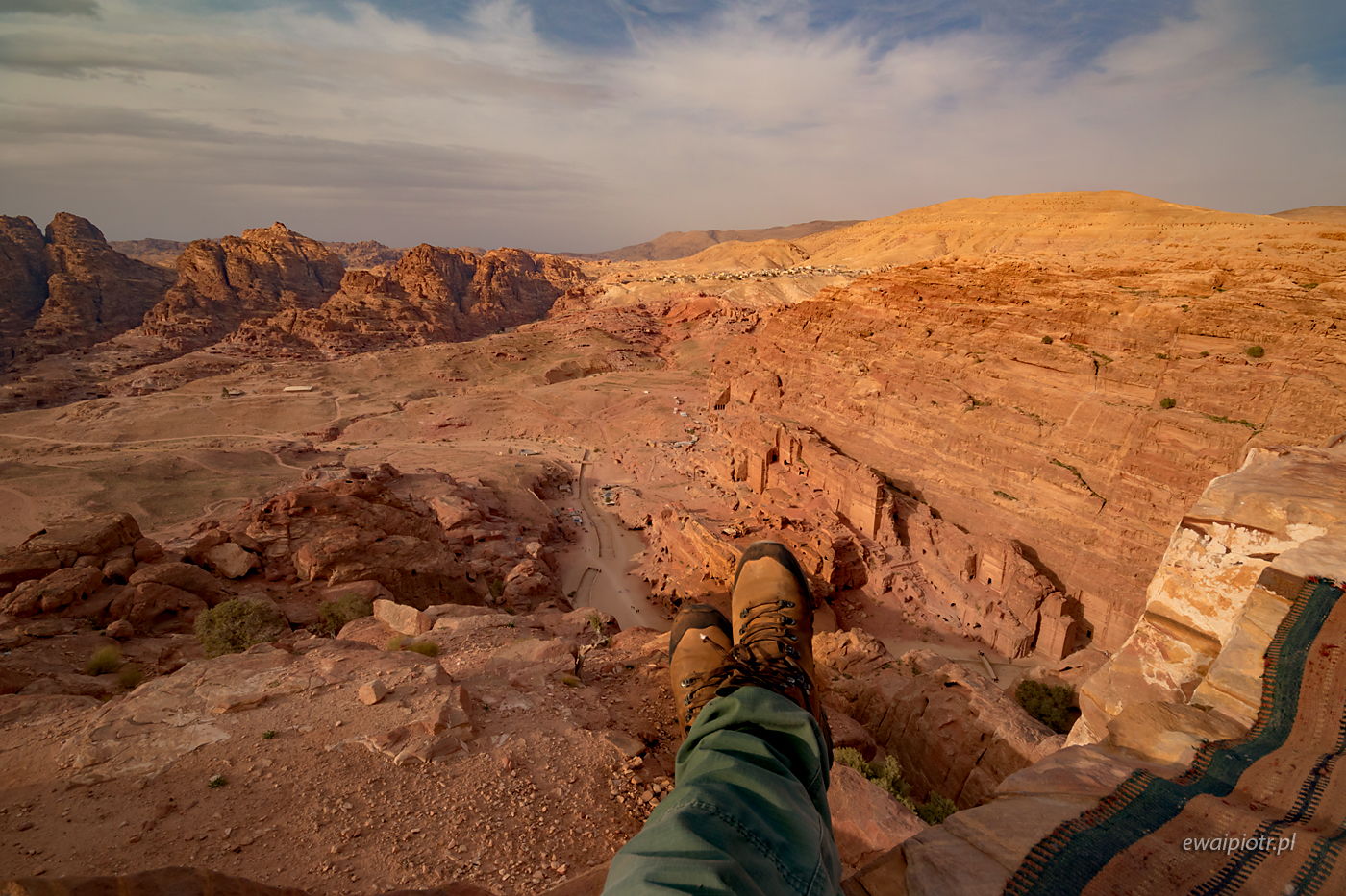 Z latającego dywanu, Petra, Jordania