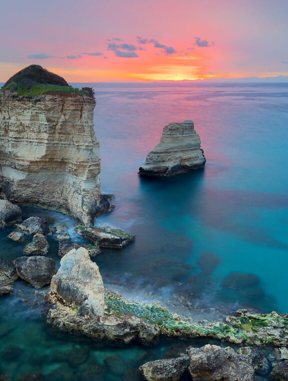 Wschód przy Torre sant'Andrea, Apulia