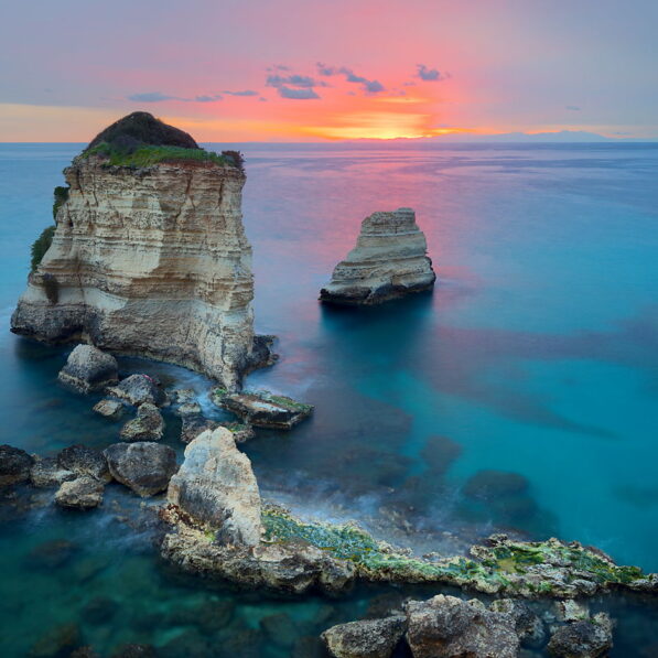 Wschód przy Torre sant'Andrea, Apulia