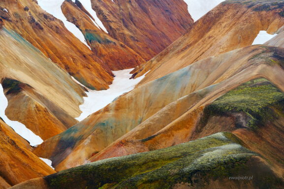Kolory Landmannalaugar, Islandia, fotowyprawa