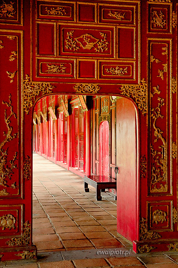 Cesarski pałac w Hue, Wietnam