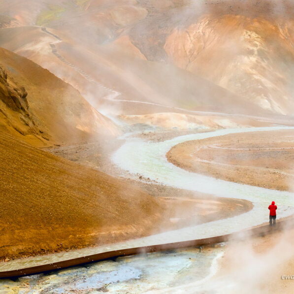 Strumienie i dymy Kerlingarfjoll, Islandia, fotowyprawa