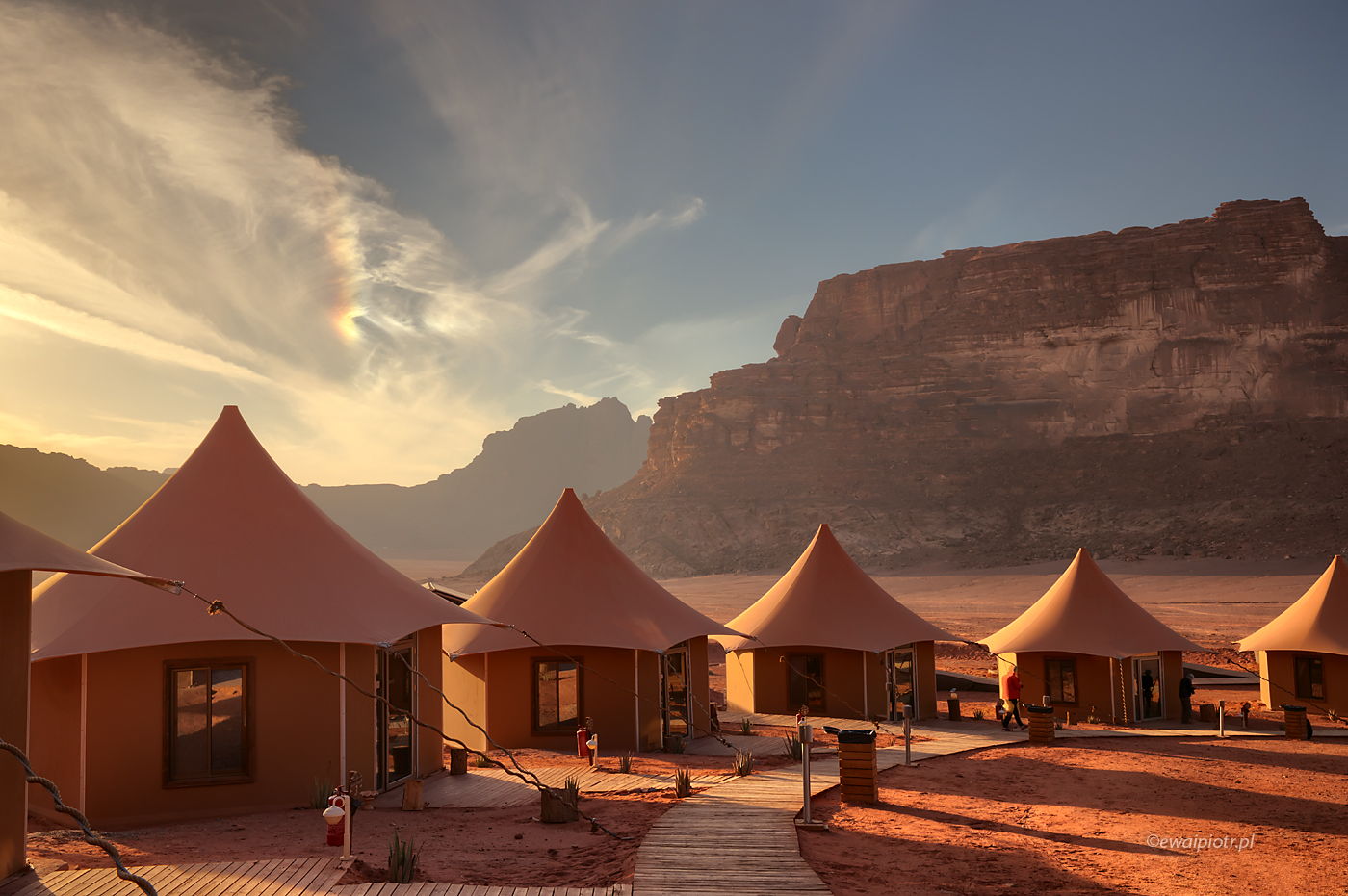 Namioty w Aicha Memory Luxury Camp, Jordania