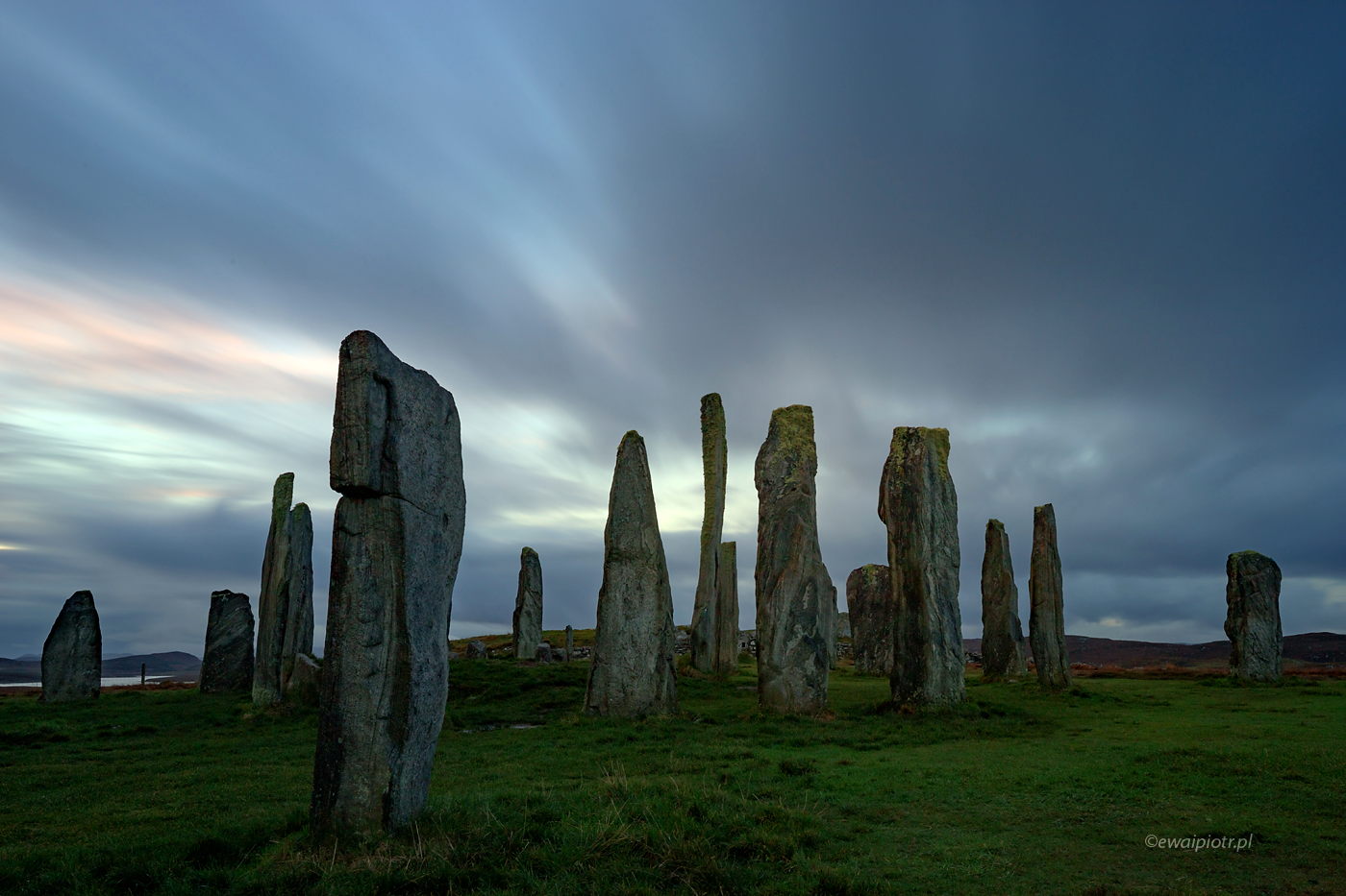 Kamienie z Calanais, Lewis and Harris, Szkocja