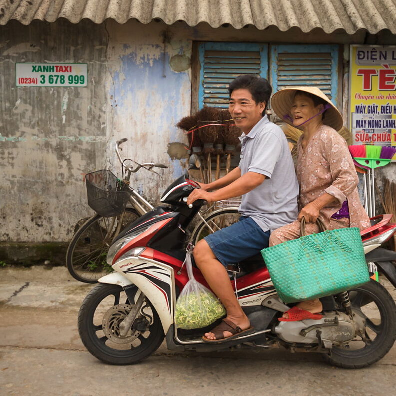 Powrót z targowiska, Wietnam
