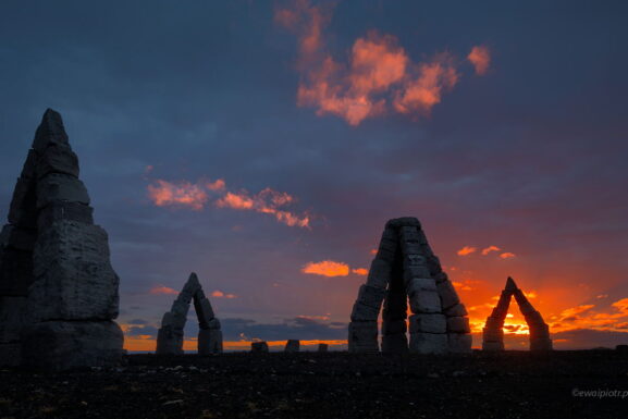 Islandzki Stonehenge