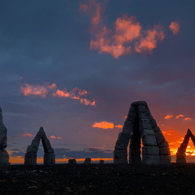 Islandzki Stonehenge