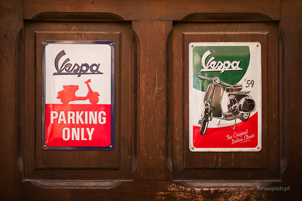 Vespa only, Toskania