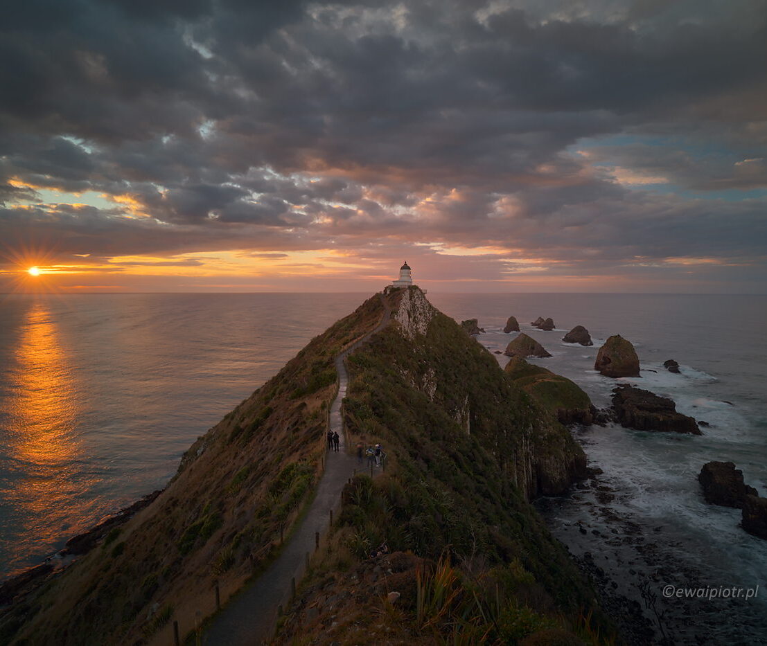 Na krańcu świata, Nowa Zelandia, fotowyprawa, Nugget Point Lighthouse