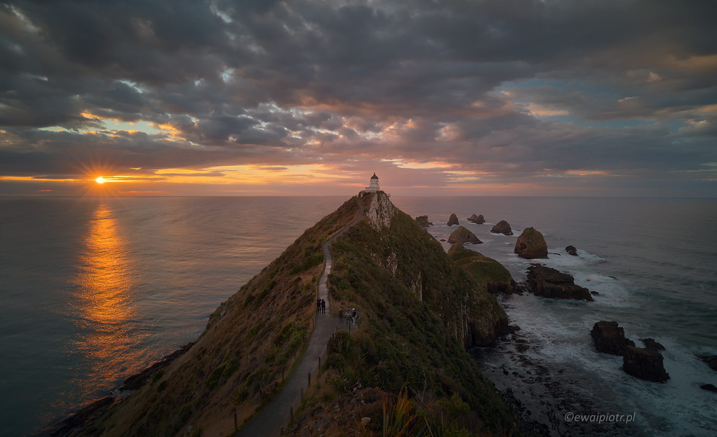 Na krańcu świata, Nowa Zelandia, fotowyprawa, Nugget Point Lighthouse