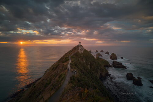 Na krańcu świata, Nowa Zelandia, fotowyprawa, Nugget Point Lighthouse