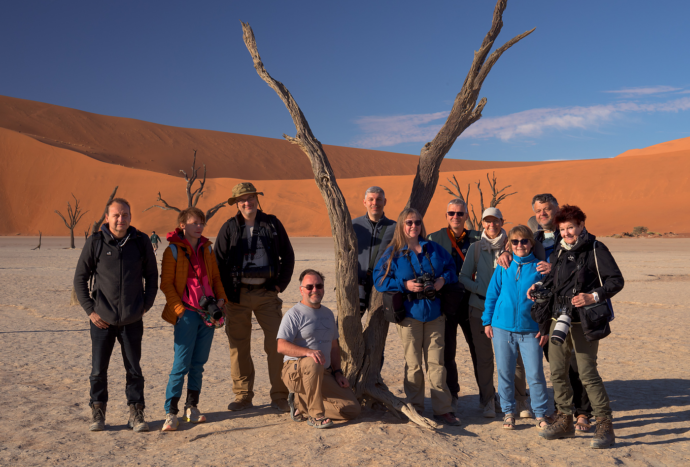 Uczestnicy fotowyprawy do Namibii 2026