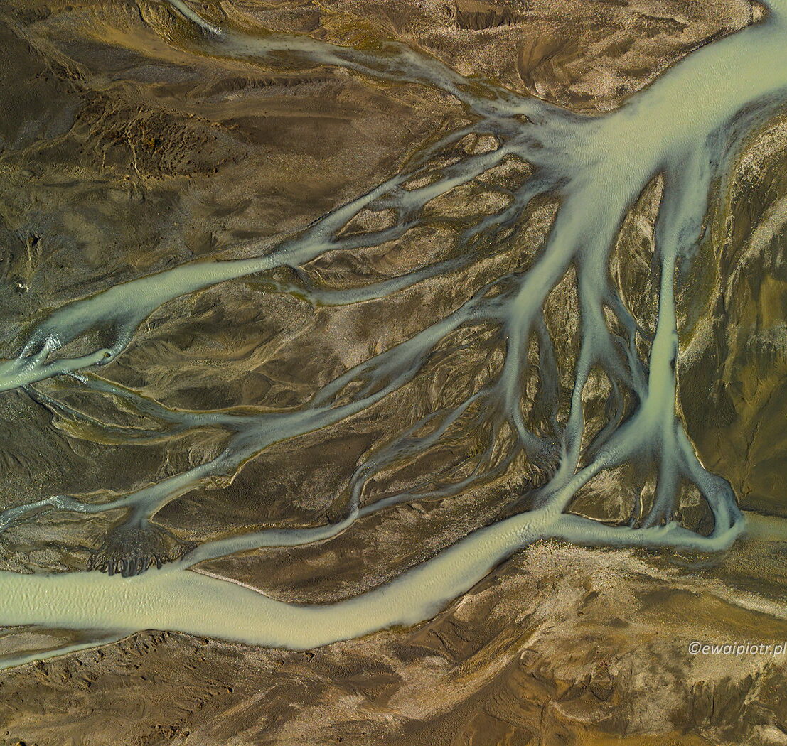 Rzeka warkoczowa, Islandia, fotowyprawa