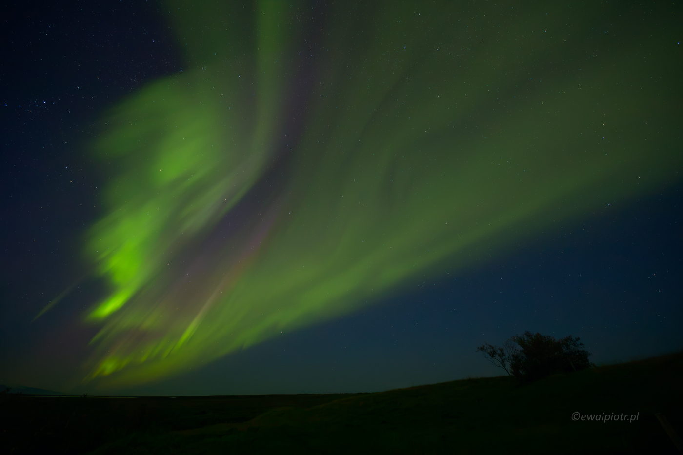 Zorza, Islandia