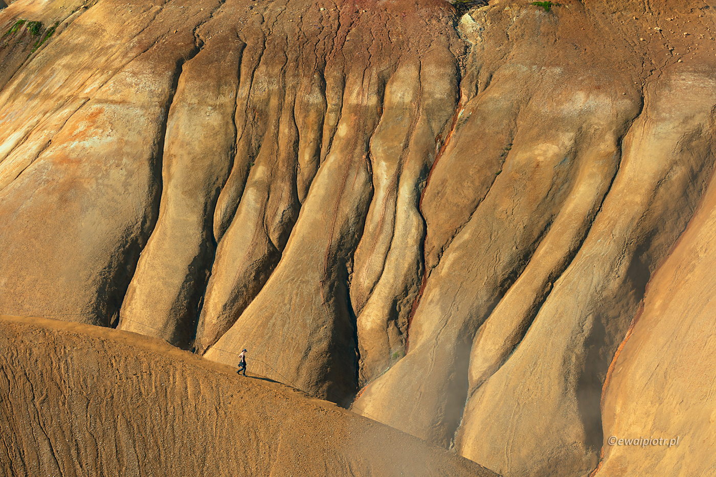 Spacer po Hveradalir, Islandia, fotowyprawa