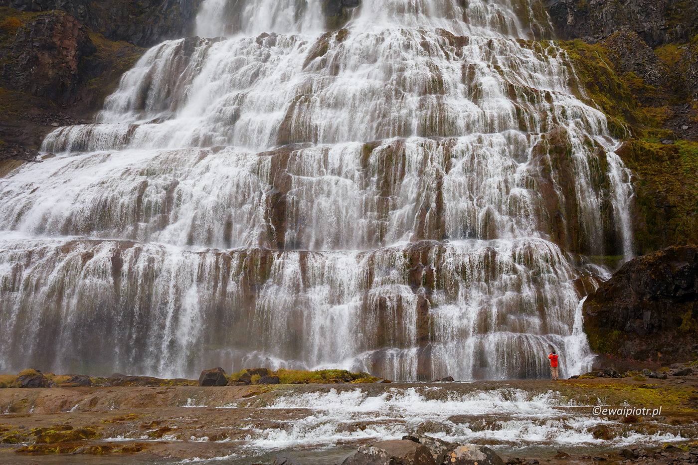 Wodospad Dynjandi, Islandia, fotowyprawa