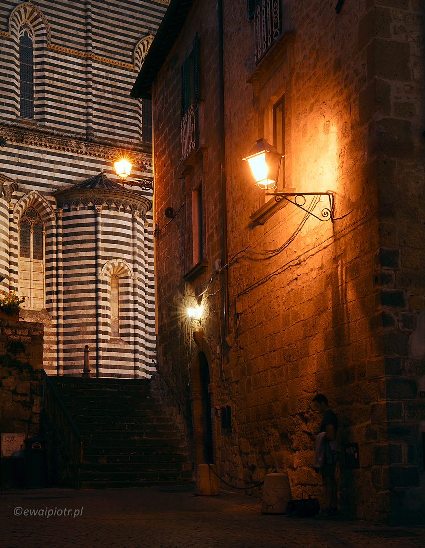 Wieczór w Orvieto, Toskania